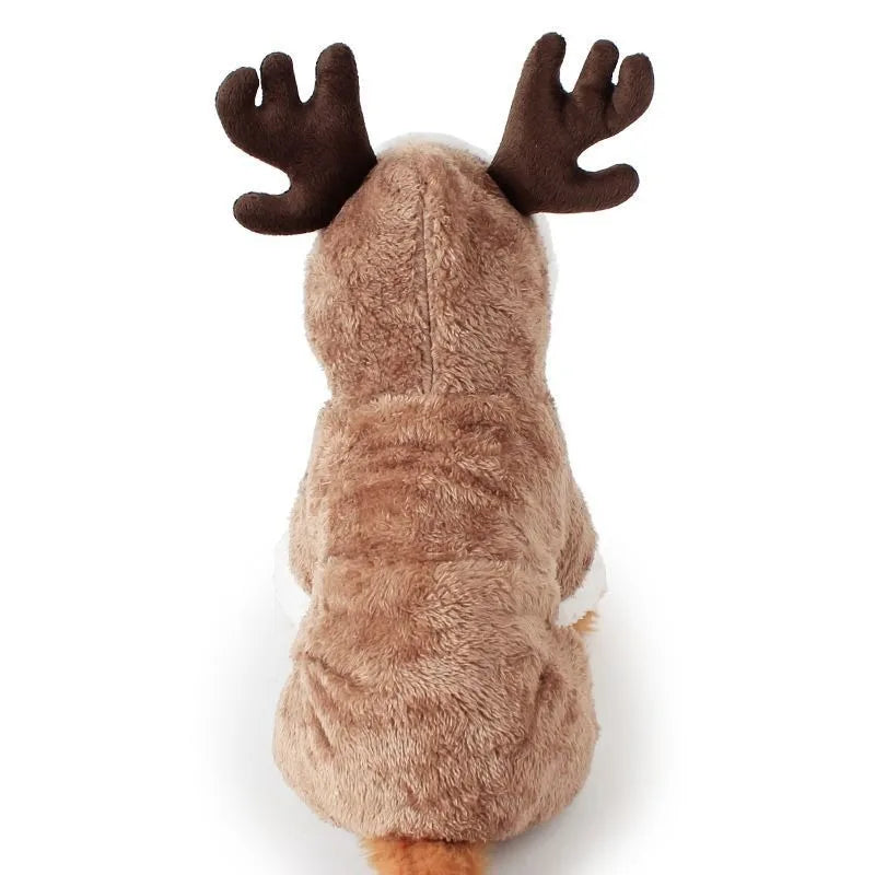 Thick Fleece Reindeer Onesie