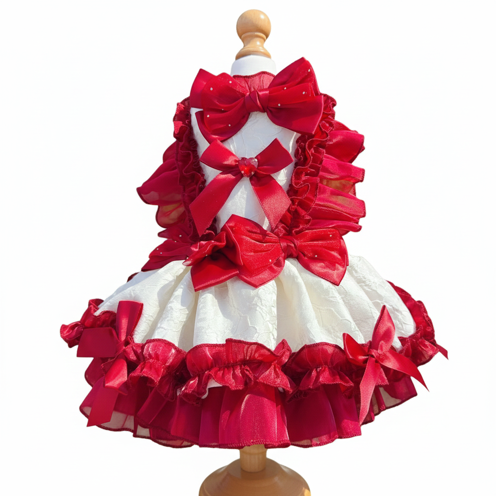 The "Scarlet Queen" Detachable Gown