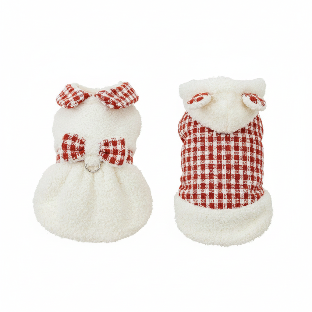 Cozy Plaid Couple Outfit