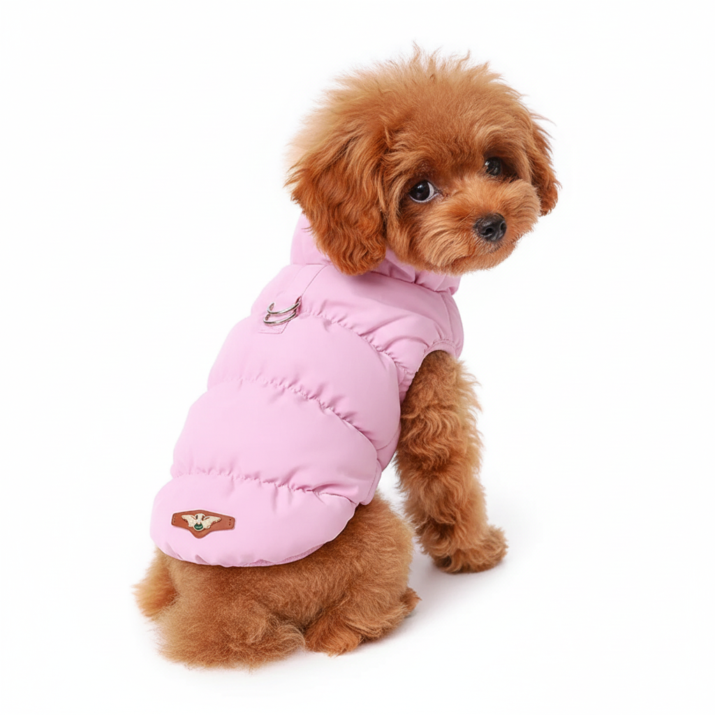 Warm Soft Cotton Pet Turtleneck Vest