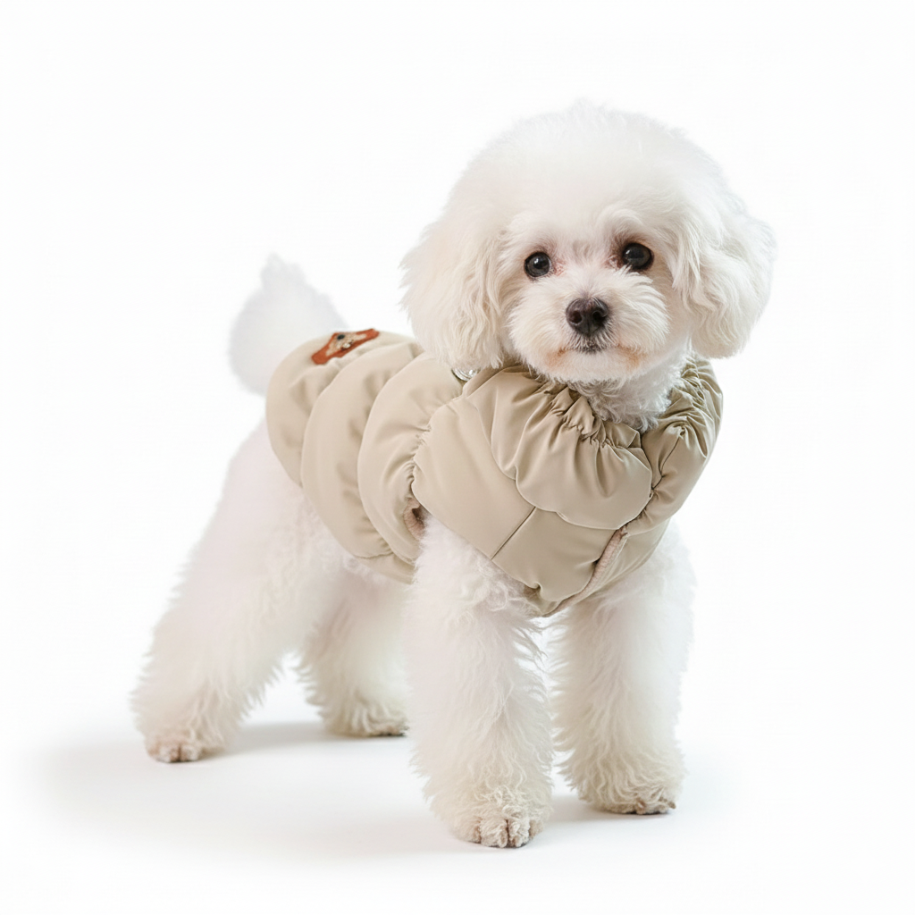 Warm Soft Cotton Pet Turtleneck Vest