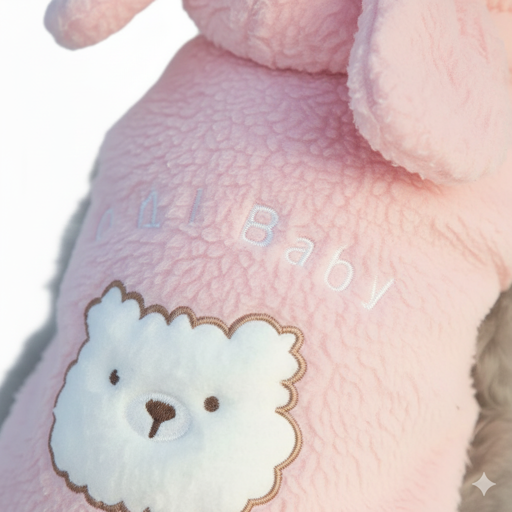 Warm Sherpa Lined Pet Hooded Button Vest