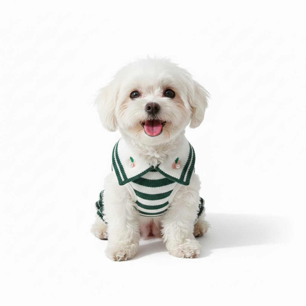 Classic Polo Knit Sweater