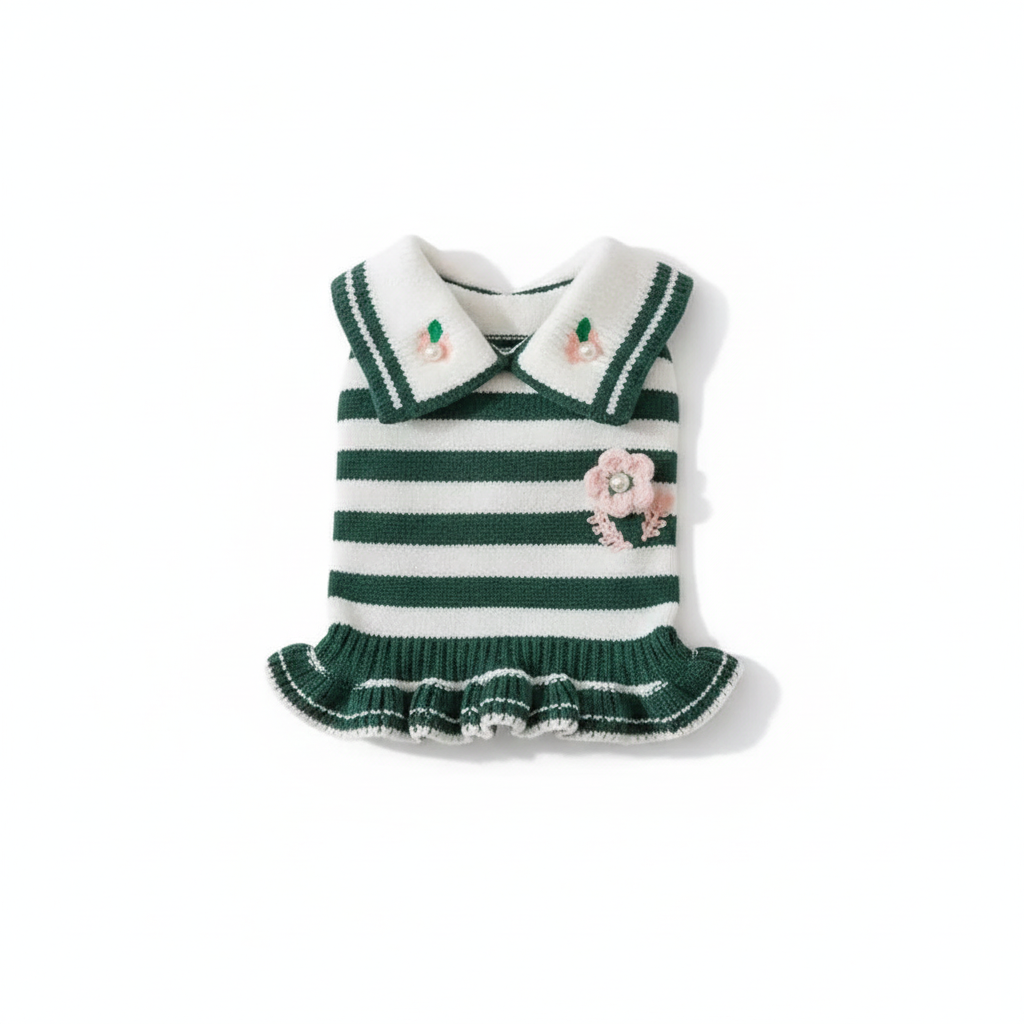 Classic Polo Knit Sweater