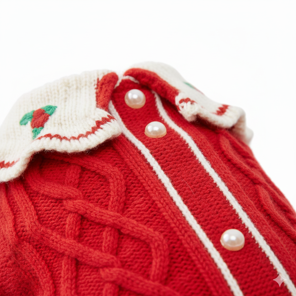 Classic Polo Knit Sweater