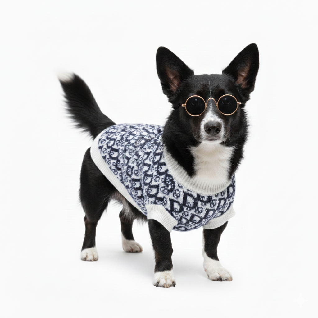 Luxe Designer Thick Knit Sweater