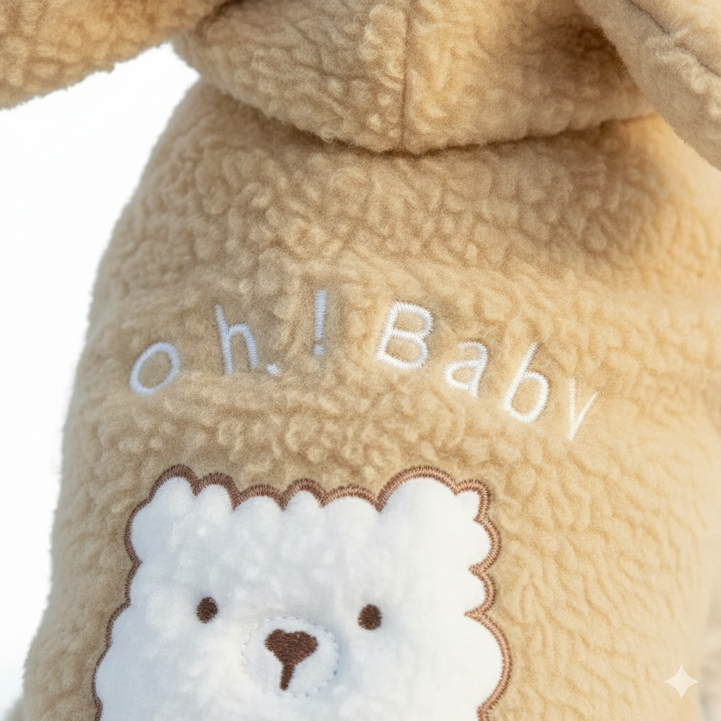 Warm Sherpa Lined Pet Hooded Button Vest