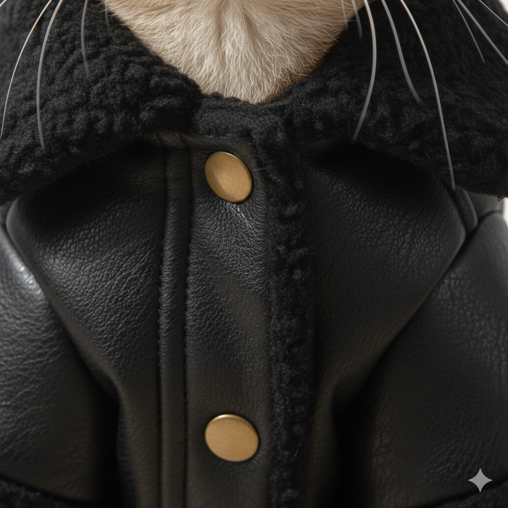 Classic Shearling Aviator Jacket