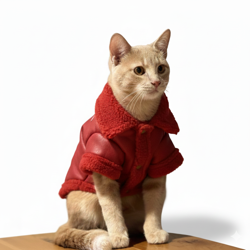 Classic Shearling Aviator Jacket