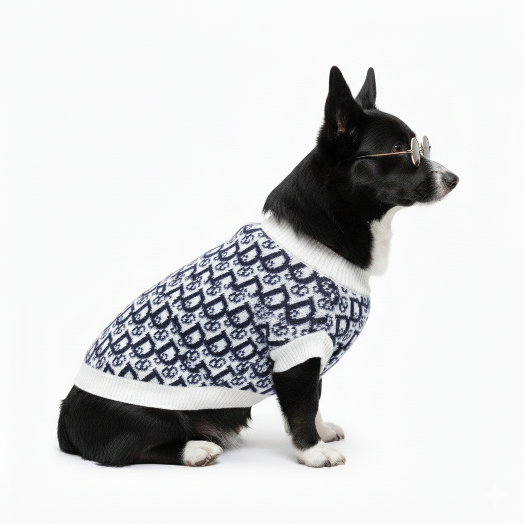 Luxe Designer Thick Knit Sweater