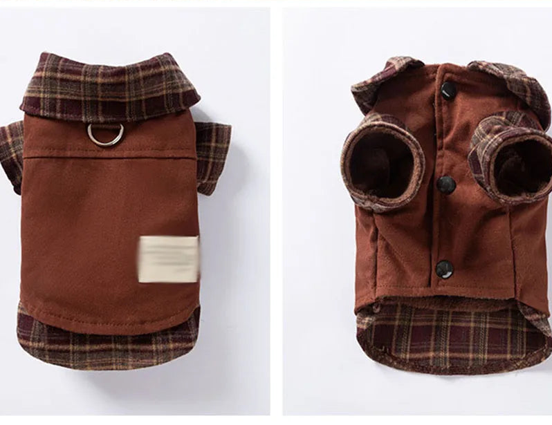 Retro Check Shirt & Dress Set