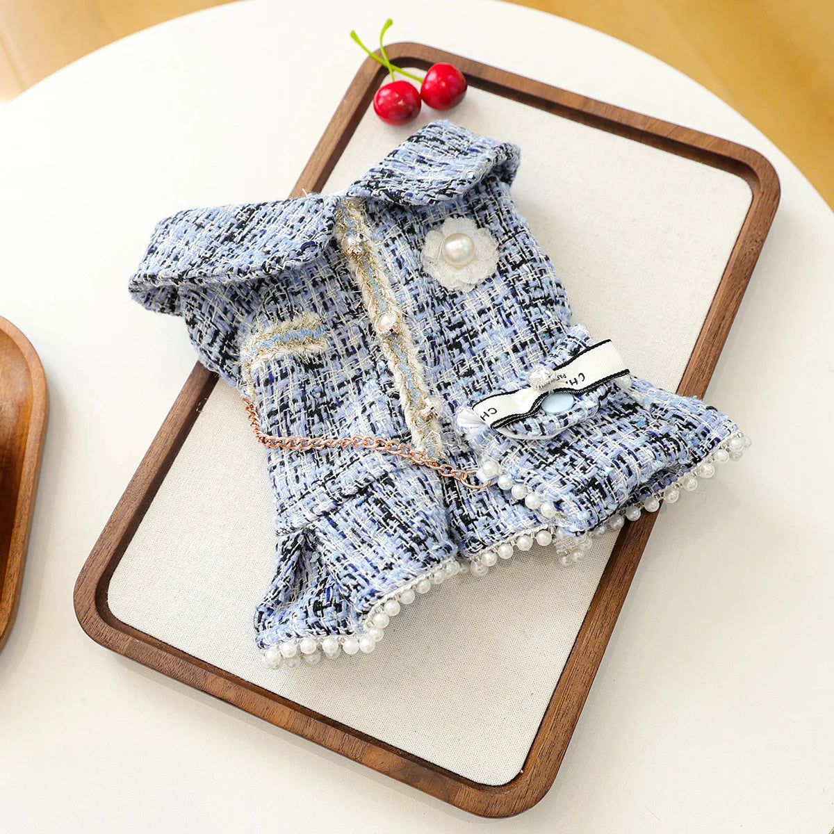 Designer Luxury Pet Girl Winter Dress Coat